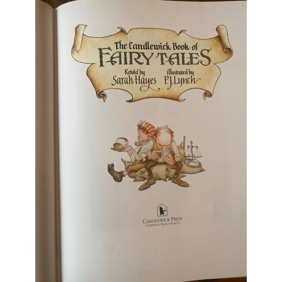 The Candlewick Book Of Fairy Tales By Sarah Hayes & PJ Lynch Hardcover - Picture 5 of 8